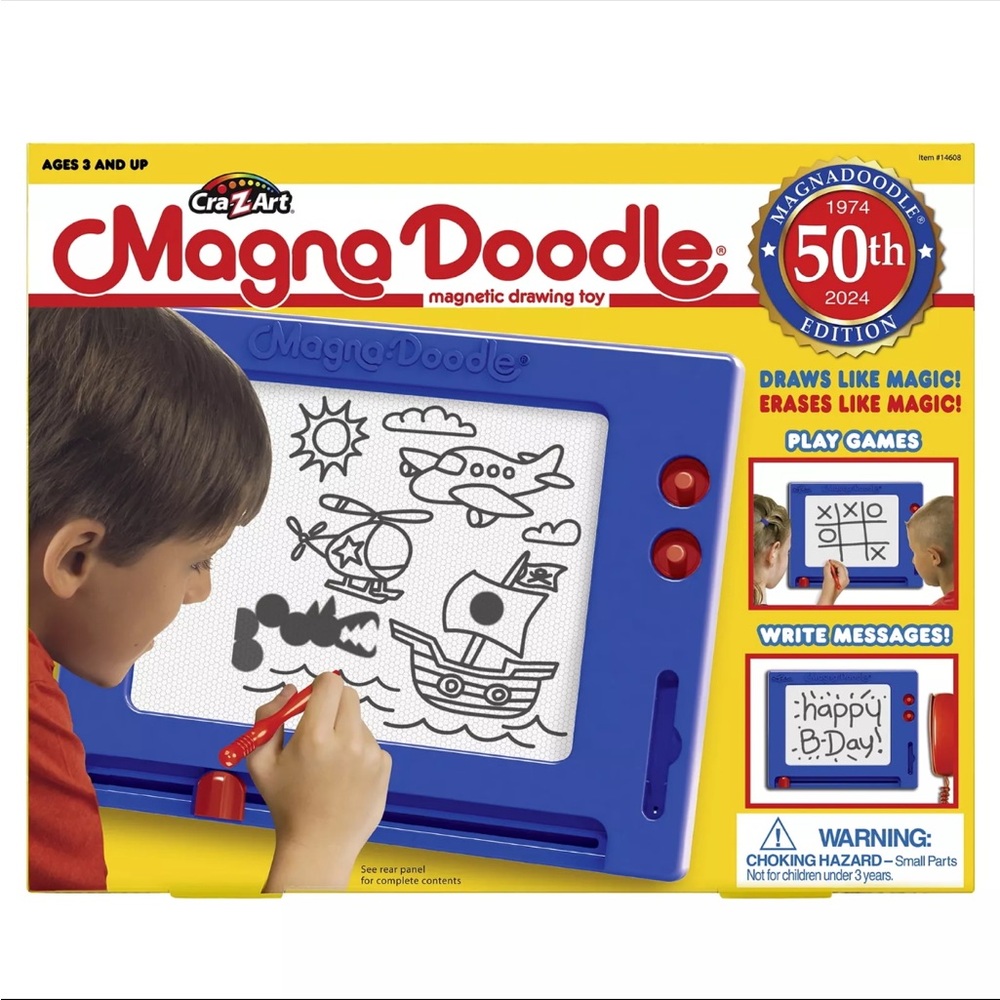 Car Z Art Magna Doodle Magnetic Drawing Toy - Blue